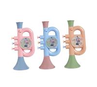 CIYODO 3 Pcs Trumpet for Musical Instrument Lightweight Easy to Carry for Stage Performances Creative Play for Boys