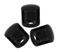 CIYODO 3 Pcs Vintage Swag Hooks Ceiling Lamp Holder Retro Wire Decorative Clips for Pendant Lighting Fixtures Desk Cable Anchors DIY Assembly Black Matte Finish