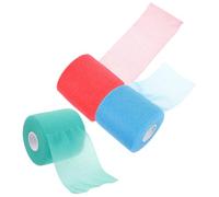 CIYODO 3 Rolls Sports Wrist Protective Wraps Cuttable Bandage Tape for Shock Absorption and Grip Enhancement in Football Basketball Yoga and Weightlifting