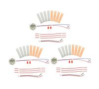 CIYODO 3 Sets DIY Fruit Battery Science Kit Educational with Metal for Potato and Fruit Electricity Experiments Interactive Stem Learning for Students and Science Lab Fun