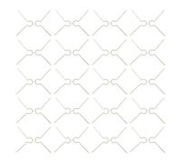 CIYODO 300pcs Ornament Cap Hanger Hooks Metal Wire, Golden V Shape | Reusable Hardware for Fillable Ornaments and Craft Beads, Steady Support for Jewelry Making
