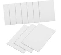 CIYODO 30Pcs Hard Card Stock Protective Sleeves for Game Cards Thick Cardstock Covers for Trading Id Business and Invitations