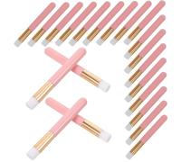 CIYODO 30Pcs Mini Lip Brush Portable Makeup Lipstick Applicator for Concealer Blending Lip Scrub Exfoliating Eyelash Cleaning and Nose Pore Care Compact Multifunctional Beauty Tool