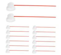 CIYODO 30pcs Plastic Spray Paint Nozzles Dual-use Trigger Caps Atomizing Tips for Spray Cans Uniform Mist for Graffiti Artists and Home Improvement Tasks