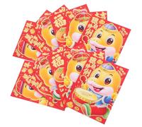 CIYODO 36pcs Chinese Year Snake Red Envelopes Paper Money Bags for Spring Festival Presents Creative Year Red Packets Securely Hold Cash Traditional Lunar Celebration Pouches
