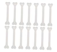 CIYODO 36Pcs Mini White Plastic Bone Props for Halloween Party Decorations Realistic Skeleton Accessories for Haunted House Decor Carnival and Spooky Event Supplies