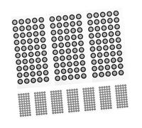 CIYODO 3d Scanning Markers 6mm Reference Reflective Dots 10 Sheets Pack for 3d Scanner Professional Engineering Architecture Use