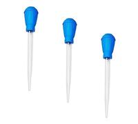 CIYODO 3Pcs Aquarium Clean Pipette Long Nozzle Siphon for Fish Tank Water Changes for Cleaning Dirt and Residual Feed Practical and Cost Tool
