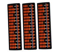 CIYODO 3pcs Arithmetic Abacus Chinese Calculator Educational Math Tool for Mental Arithmetic Training and Classroom Counting Practice