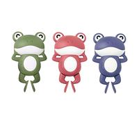 CIYODO 3pcs Cartoon Frog Wind Up Bath for Playthings Safe and Adorable Design for Fun Bath Smooth Edges for Easy Grasping and Enhanced Play