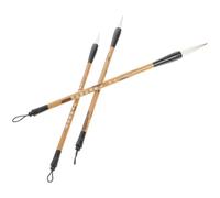 CIYODO 3Pcs Chinese Calligraphy Brush Portable Writing Practice Brush with Ink Absorption Smooth Tip for Beginners Students Artists Watercolor Painting Drawing