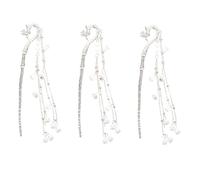 CIYODO 3pcs Chinese Hairpin Sticks with Dangle Tassels Lightweight Phoenix Tail Design Elegant Retro Hair Chopsticks for Hanfu Enthusiasts Weddings Parties Daily Wear