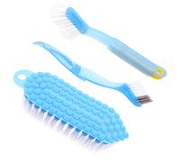 CIYODO 3pcs Cleaning Tile Grout Cleaning Brush Joint Scrub Brush for Bathroom Bathtub Stiff for Kitchen Sink Multipurpose Scrubbing Set for Heavy Duty