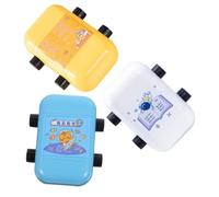 CIYODO 3Pcs Compact Math Roller Stamps for Teachers and Students Automatic Ink Discharge Addition Subtraction Multiplication Division Practice Stamps for Fun Learning and Homework