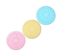 CIYODO 3pcs Dog Flying Disc Toy Interactive Puppy Disc Ball Dog Teething Toy Soft Plaything for