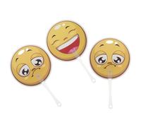 CIYODO 3Pcs Double-Sided Expression Handheld Paddles with Smile and Cry Faces for Classroom Voting, Emotion Signs Teaching Props, School Answer Boards for Early Education