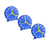 CIYODO 3pcs Educational Clock Model for Teaching for Learning Interactive Display for School Mathematics Hand Eye Coordination and Confidence