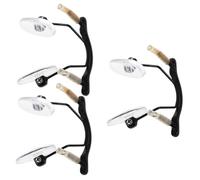 CIYODO 3PCS Frameless Nose Bridge Pads for Rimless Glasses Single Hole Midnasal Bridge Connectors Comfortable Ergonomic Support Easy Installation Replacement Accessories for Eyeglass