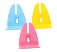 CIYODO 3pcs Hamster Wheel Bracket and Water Bottle Holder Lightweight Plastic Design for Easy Installation and Cleaning Stable Support for Pet Exercising and Hydration Needs