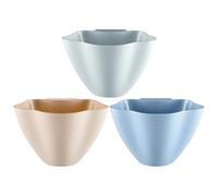 CIYODO 3PCS Hanging Trash Can Plastic Rubbish Bin Door Waste Can Wastebaskets for Hanging on the Door Bin Wall Door Rubbish Wall Mounted Classification Bucket