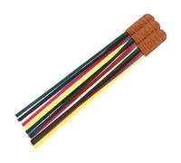 CIYODO 3pcs Leather Ribbon Bookmarks Light Brown Page Holders for Bible Reading Journals Textbooks Wear-Resistant Lightweight Book Markers for Students and Teachers