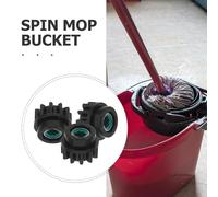 CIYODO 3PCS Mop Bearing Gear Replacement Kit for Rotating Mop Bucket Pedal Repair Parts Compatible with Popular Brands Stable Transmission Efficient Dehydration Easy Installation