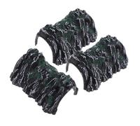 CIYODO 3pcs Plastic Simulation Cave Tunnel Model Train Accessories for Realistic Unbreakable Railway for Imaginative Play and Motor Skill Development