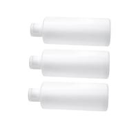 CIYODO 3pcs Refillable Plastic Empty Bottles with Flip Cap for Travel and Home Leak Lotion Containers Portable Separated Bottles for Shampoo Toner Conditioner