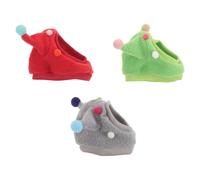 CIYODO 3pcs Reptile Hat: Bearded Dragon Lizard Dress Up Hat Small Pet Snake Cap Cosplay Prop For Bearded Dragon Gecko Reptile Halloween Party Costume Accessories