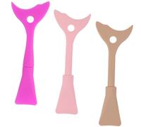 CIYODO 3pcs Silicone Eyeliner Guard Pads Multi-Purpose Eye Makeup Tools Curved Lash Shields for Eyeshadow Application Women Eyeliner Applicators Cosmetic Accessories