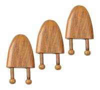 CIYODO 3pcs Wood Nose Scraper Set Facial Guasha Tool Acupoint Massage Stick for Face and Nose Detox Massage Relaxation at Home