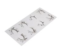 CIYODO 4 Pairs Halloween Hollow Out Eyeshadow Stickers Temporary Eye Makeup Decals Lightweight Breathable Eye Line Tape for Costume Party Cosplay