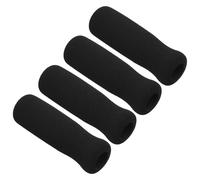 CIYODO 4 Pcs Walking Cane Handle Grips Replacement Thickened Non-Slip Foam Covers for Elderly Crutches Handlebars, Soft Comfortable Walking Cane Accessories