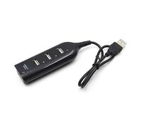 CIYODO 4 Port USB 2.0 Data Hub Portable USB Splitter with High-speed Expansion and Plug-and-play Design for Laptop PC Computer Accessories