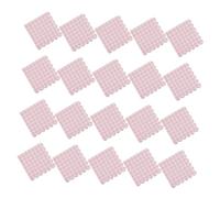 CIYODO 40pcs Disposable Pink Plaid Paper Napkins with Scalloped Edges Absorbent Cocktail Serviettes for Shower Wedding Birthday Tea Party and Picnic Events