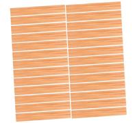 CIYODO 40pcs Scale Dollhouse Accessories Realistic Grain Pattern Easy Installation Enhanced Decor for Tiny Environments