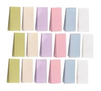 CIYODO 48Pcs Gradient Nail Art Sponges Multi-color Manicure Accessory Soft Elastic Sponge for Simple Color Fade Designs Portable Beauty Tool for Teenage