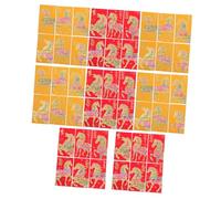 CIYODO 48pcs Vietnamese Hong Bao Red Envelopes Year Horse Lunar Year Money Packets with Traditional Vietnamese and Chinese Designs for TET Festival Gift Giving