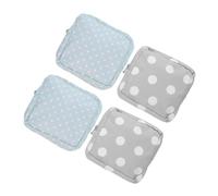 CIYODO 4pcs Aunt Towel Storage Bag Cute Period Bag Purse for for Oxford Cloth