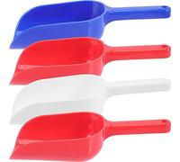 CIYODO 4Pcs Beach Play Sand Digging Tools for Outdoor Fun Lightweight Pet Food Scoop Garden for Boys for Summer Activities Random Color