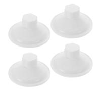 CIYODO 4pcs Cat Window Perch Suction Cup Replacement Set 85mm Diameter Round Thread Screws for Cat Hammock Mounting on Glass Strong Hold for Indoor Perches and Window Beds