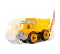 CIYODO 4pcs DIY Engineering Truck Model for Educational Auto with Material Creative Excavator Assembly Kit Enhances Hand-eye Coordination Random Style Construction Vehicle