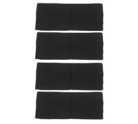 CIYODO 4pcs Elastic Handheld Mic Recorder Holder Compatible with Sony Anti-slip Microphone Grip Sleeve for Interview Podcast Vlogger Recording Accessory