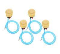 CIYODO 4Pcs Foot Pump Inflatable Air Mattress Pump for Inflatables Balloons Boats Exercise Balls Suitable for Pool and Beach Use