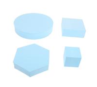 CIYODO 4pcs Geometric Photo Props Cube Ornaments for Jewelry and Cosmetics Photography Decor Chic Photography Accessories for Geometric Cube Background Prop