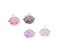 CIYODO 4Pcs Magnetic Manicure Practice Base Nail Tip Holder with Smooth Surface for Nail Art Display Suitable for Salon School Home Use in Pink Purple White Gray