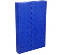 CIYODO 4pcs Microscope Slide Drying Holder with 20 Slots Plastic Storage Board, Multilayer Drying Structure and Integrated Workstation for Teaching and Research, Easy Cleaning