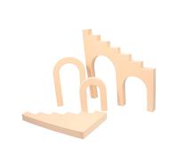 CIYODO 4pcs Ornaments Desktop Prop Photo Shoot Props Craft for Wedding Photos