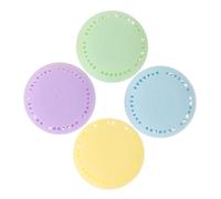 CIYODO 4Pcs Portable Cabinet Deodorizer Sheets Air Freshener for Homes Cars Bathrooms Closets Musk Scented Easy Paste Design Odor