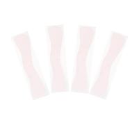 CIYODO 4pcs Silicone Wave Lash Extension Pads for Eyelash Isolation and Precision Application Soft Flexible Forehead Lash Gel Pillows for Beauty Salons and DIY Use